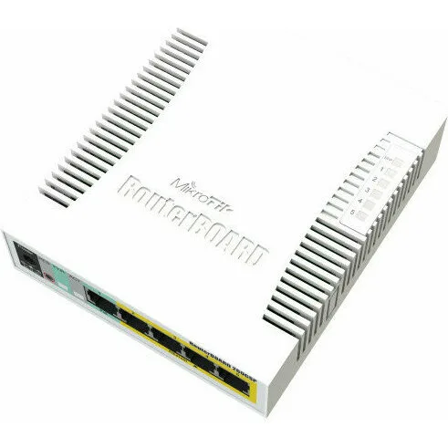 Коммутатор MikroTik RB260GSP (CSS106-1G-4P-1S) Коммутатор MikroTik RB260GSP (CSS106-1G-4P-1S)