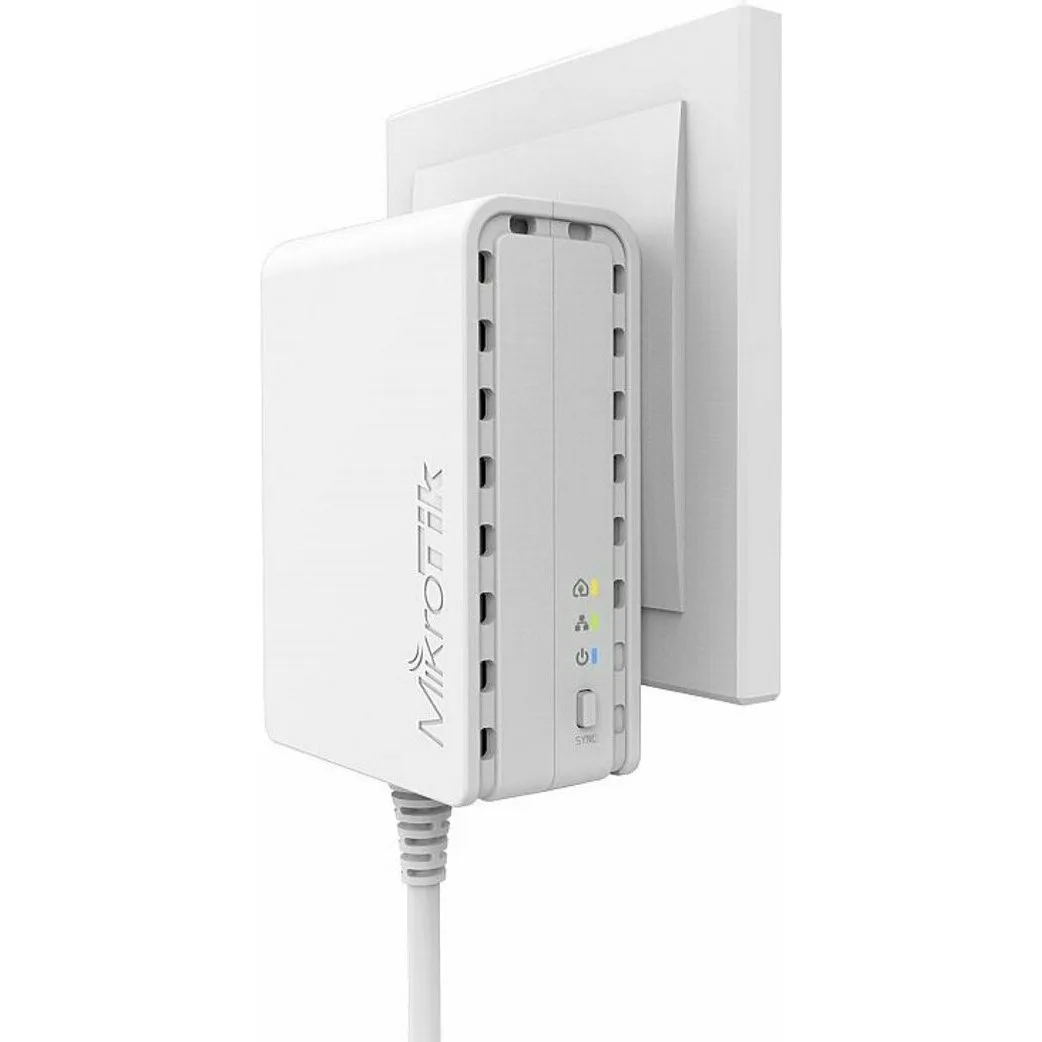 PowerLine адаптер MikroTik PWR-LINE EU (PL7400) PowerLine адаптер MikroTik PWR-LINE EU (PL7400)