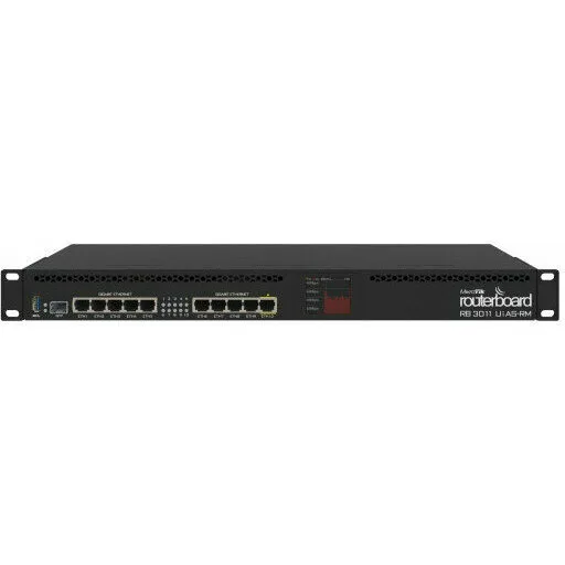 Маршрутизатор MikroTik RouterBOARD 3011UiAS (RB3011UiAS-RM)