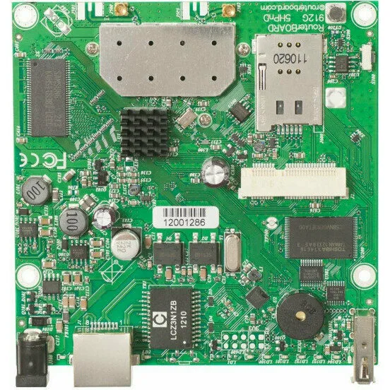 Плата MikroTik RouterBOARD 912UAG (RB912UAG-5HPnD) Плата MikroTik RouterBOARD 912UAG (RB912UAG-5HPnD)