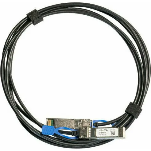 Кабель прямого подключения MikroTik SFP28 1m direct attach cable (XS+DA0001) Кабель прямого подключения MikroTik SFP28 1m direct attach cable (XS+DA0001)