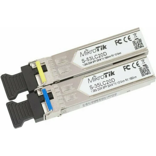 Оптические SFP модули MikroTik S-3553LC20D