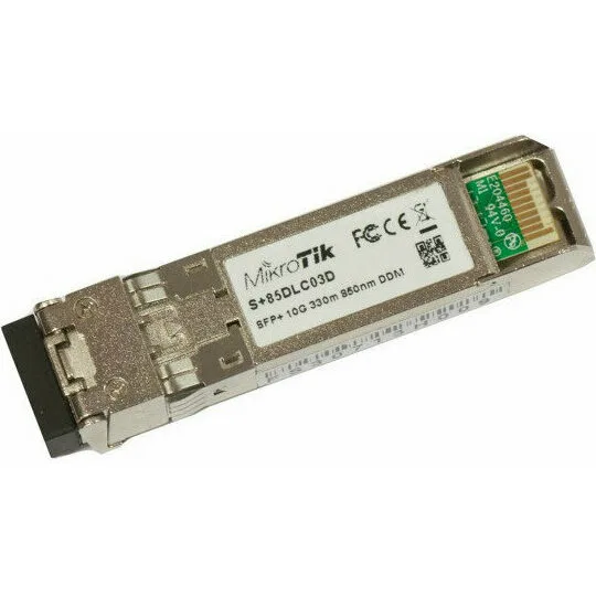 Оптический SFP+ модуль MikroTik S+85DLC03D Оптический SFP+ модуль MikroTik S+85DLC03D