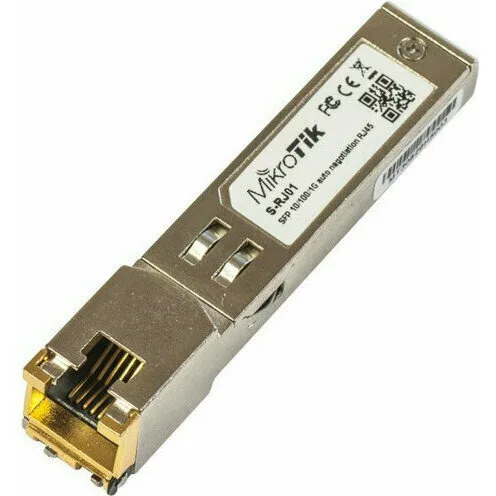 Медный RJ45 SFP модуль MikroTik S-RJ01