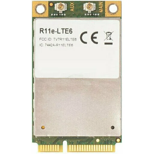 LTE модем (miniPCI-e карта) MikroTik R11e-LTE6